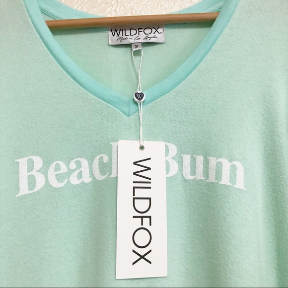 New Wildfox Beach Bum V Neck Sweater - Picture 4 of 5